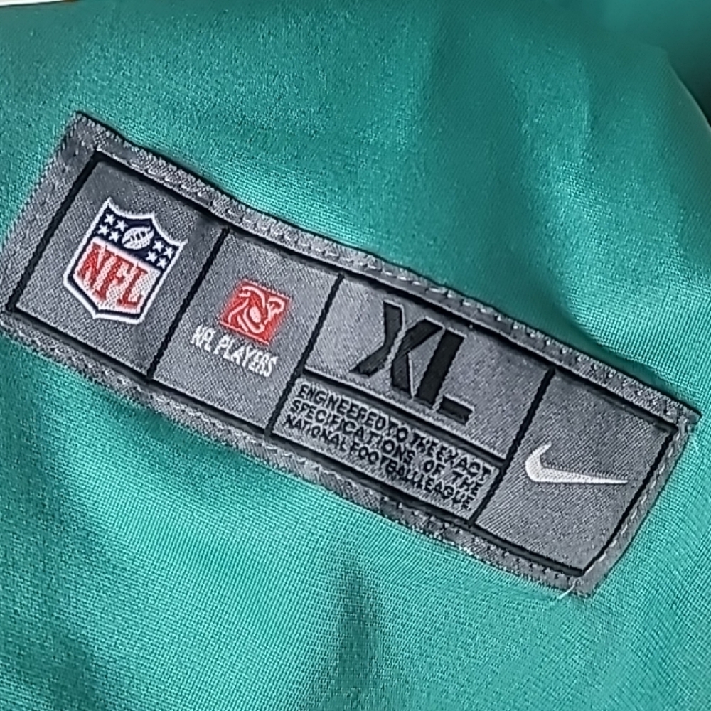 Nike Miami Dolphins Jaelan Phillips #15 NFL On Field Jersey Mens XL Green - Picture 4 of 5